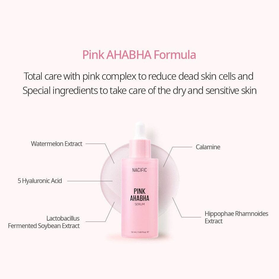 NACIFIC Pink AHA BHA Exfoliate and Brighten Set - ORION XO Exclusive