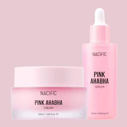 NACIFIC Pink AHA BHA Exfoliate and Brighten Set - ORION XO Exclusive