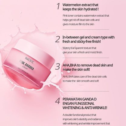 NACIFIC Pink AHA BHA Exfoliate and Brighten Set Skin Care Nacific ORION XO Sri Lanka