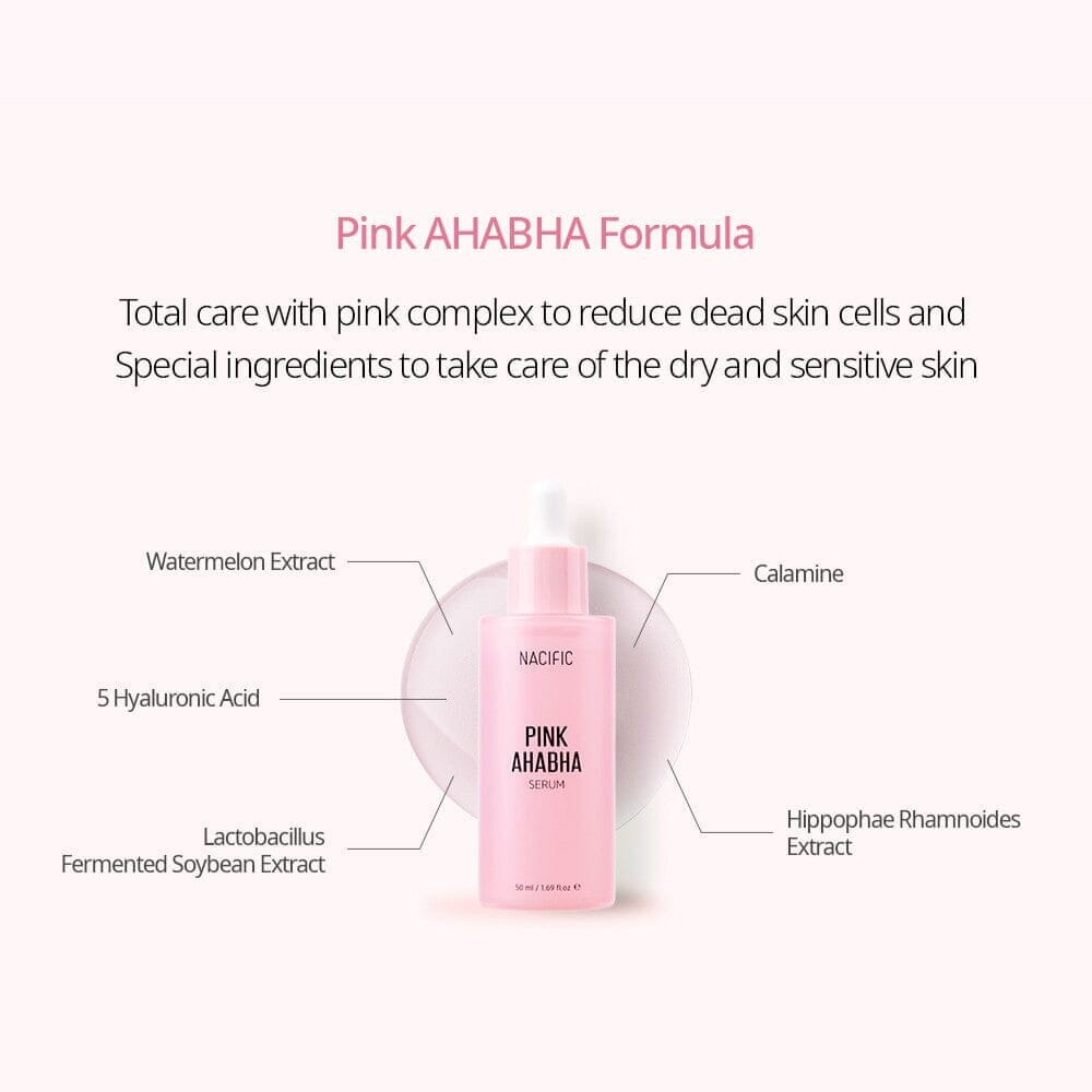 Nacific Pink AHA BHA Serum 20ml Skin Care Nacific ORION XO Sri Lanka