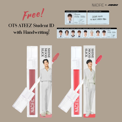 NACIFIC Shine Mood Slick Lip Tint ATEEZ Collaboration Edition 