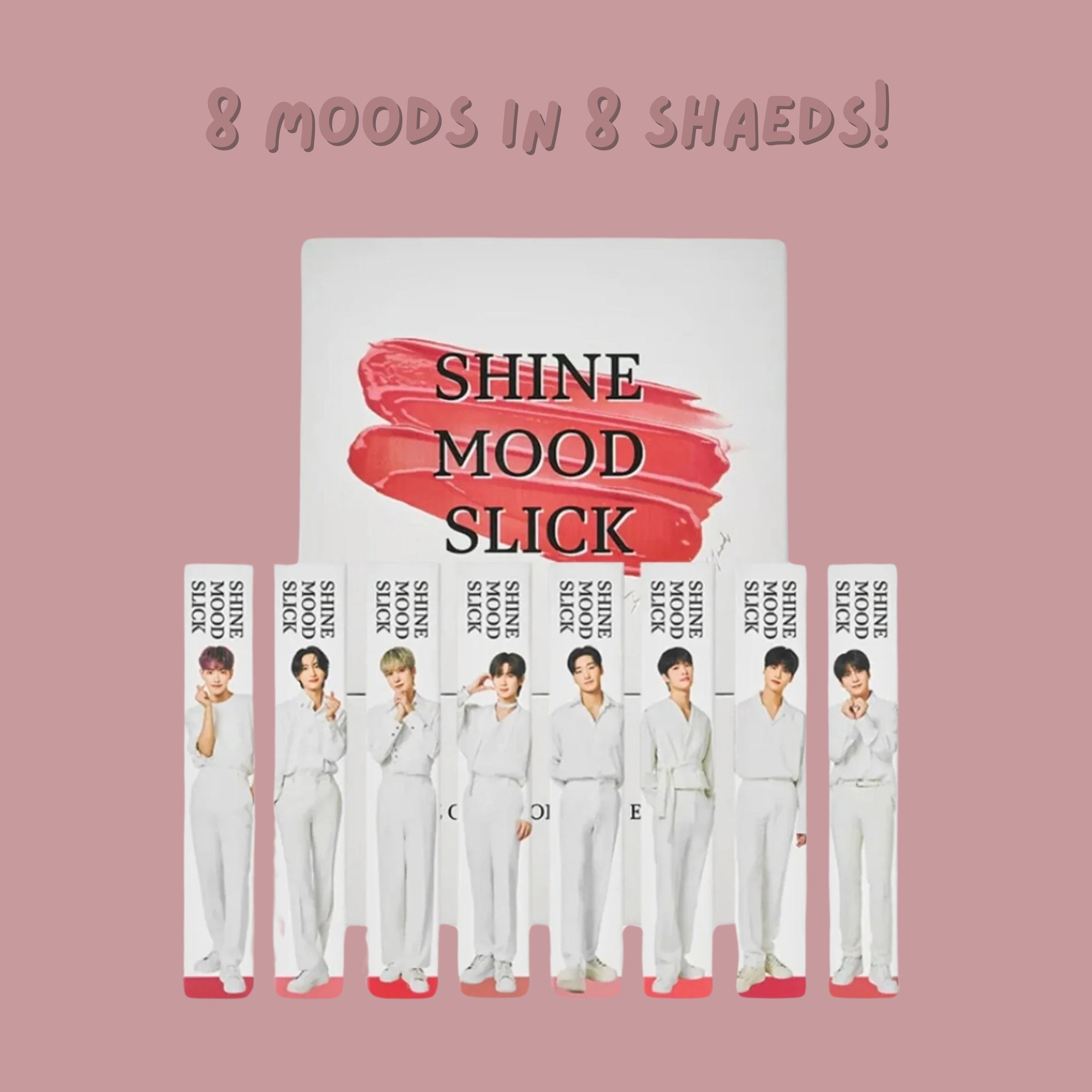 NACIFIC Shine Mood Slick Lip Tint  ATEEZ Collaboration Edition 