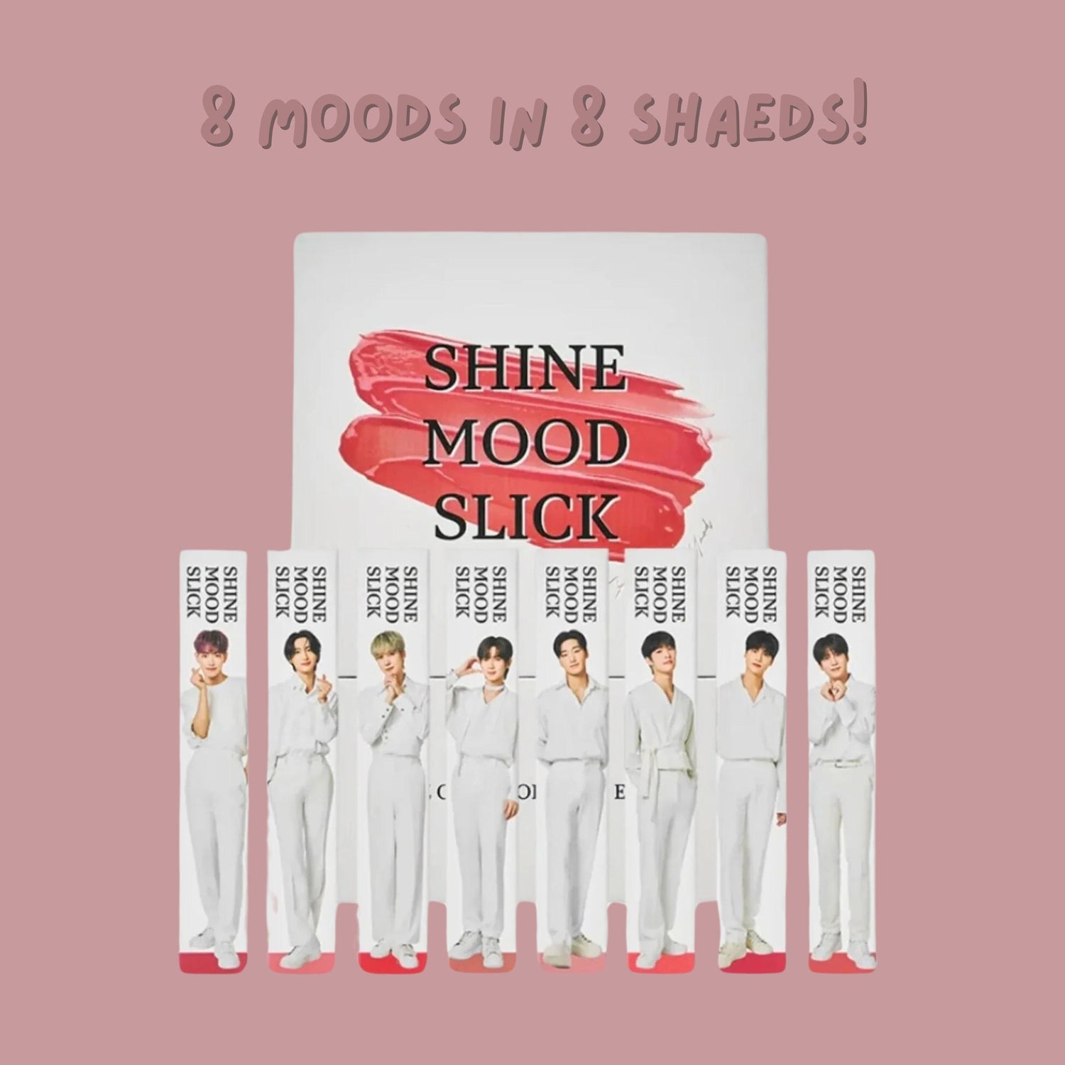 NACIFIC Shine Mood Slick Lip Tint ATEEZ Collaboration Edition 