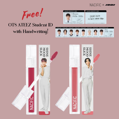 NACIFIC Shine Mood Slick Lip Tint ATEEZ Collaboration Edition 