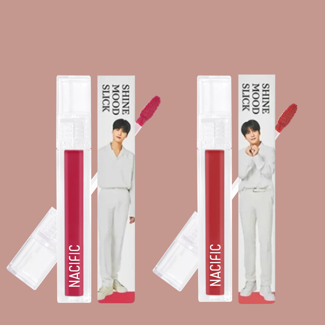 NACIFIC Shine Mood Slick Lip Tint ATEEZ Collaboration Edition 