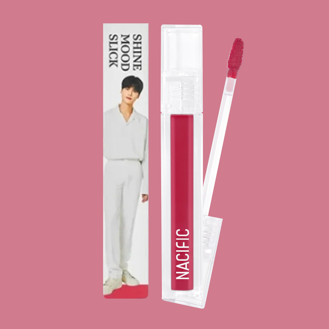 NACIFIC Shine Mood Slick Lip Tint ATEEZ Collaboration Edition 