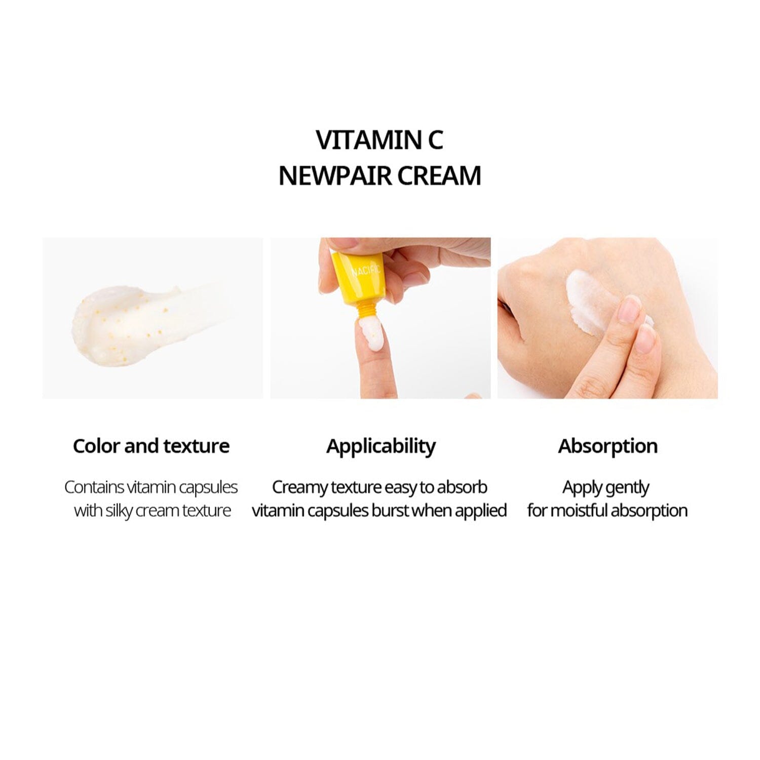 Nacific Vitamin C Newpair Cream 15ml Skin Care Nacific ORION XO Sri Lanka