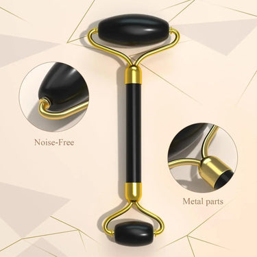 NEWGO Jade Facial Roller - Black ORION XO Self-Care