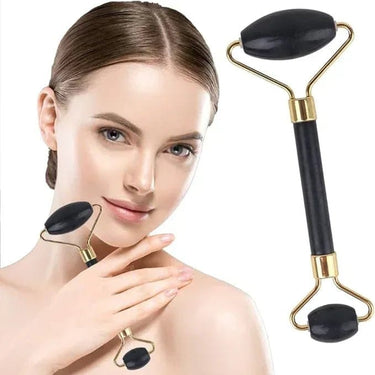 NEWGO Jade Facial Roller - Black ORION XO Self-Care