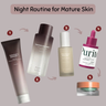 Night Routine for Mature Skin ORION XO Routines & Sets