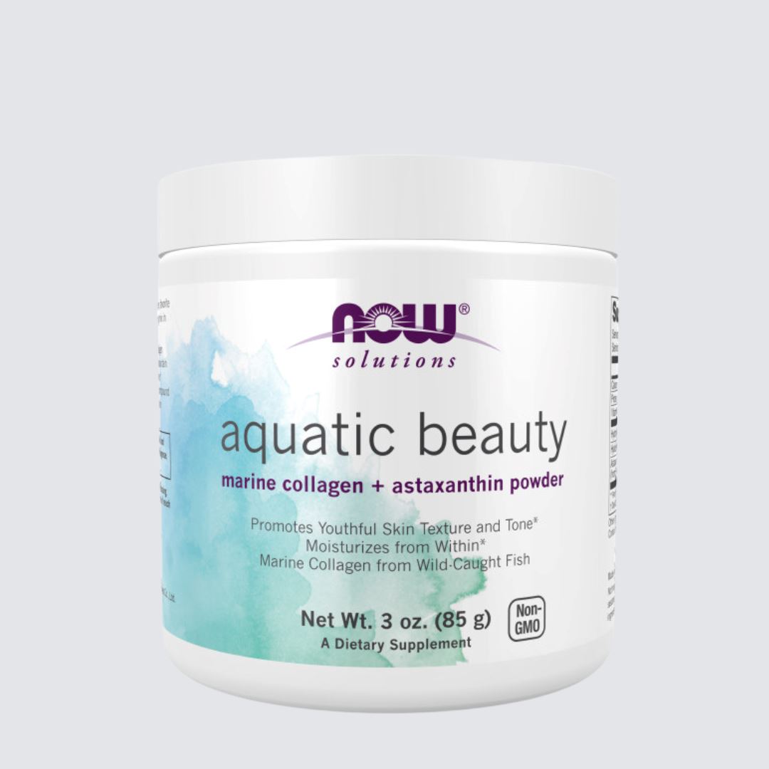 NOW Solutions, Aquatic Beauty Plus Marine Collagen From Wild-Caught Fish and Astaxanthin Powder, 3-Ounce Vitamins &amp; Supplements NOW ORION XO Sri Lanka