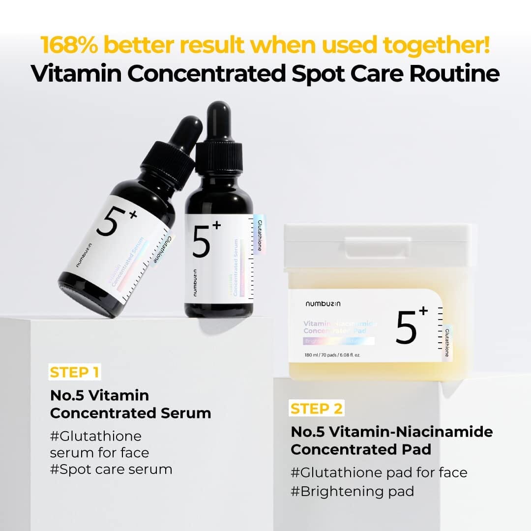 numbuzin No.5 Vitamin Concentrated Serum 30ml Skin Care Numbuzin ORION XO Sri Lanka