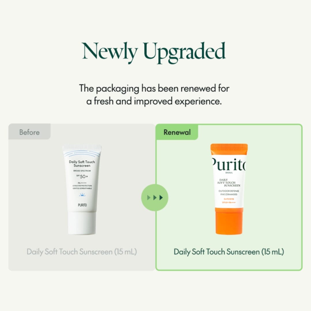 PURITO Daily Soft Touch Sunscreen SPF50+ PA++++ 60ml Skin Care PURITO ORION XO Sri Lanka