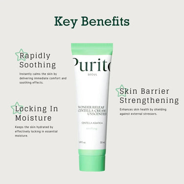 PURITO SEOUL Wonder Releaf Centella Cream Unscented 50ml PURITO Skin Care