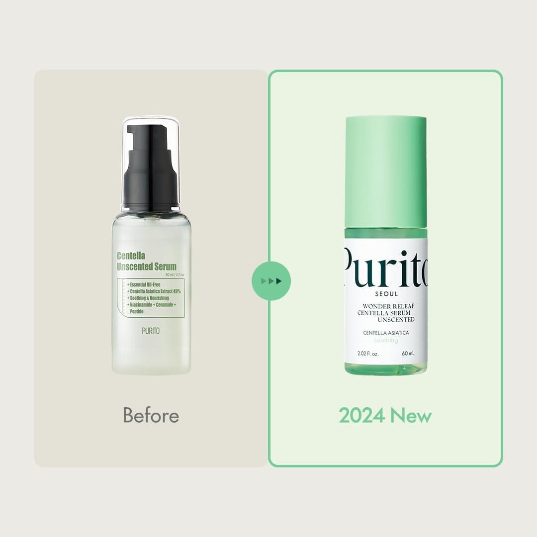 PURITO SEOUL Wonder Releaf Centella Serum Unscented 60ml Skin Care PURITO ORION XO Sri Lanka