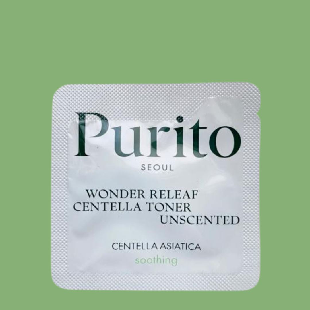 PURITO SEOUL Wonder Releaf Centella Toner Unscented 1ml (Pouch Sample) Skin Care PURITO ORION XO Sri Lanka