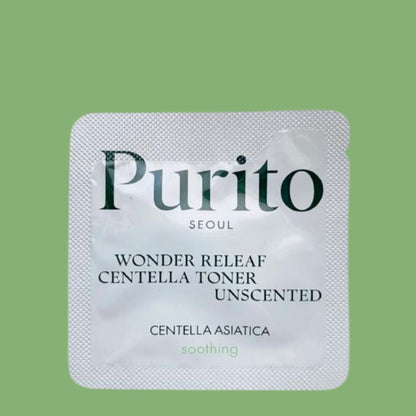 PURITO SEOUL Wonder Releaf Centella Toner Unscented 1ml (Pouch Sample) Skin Care PURITO ORION XO Sri Lanka