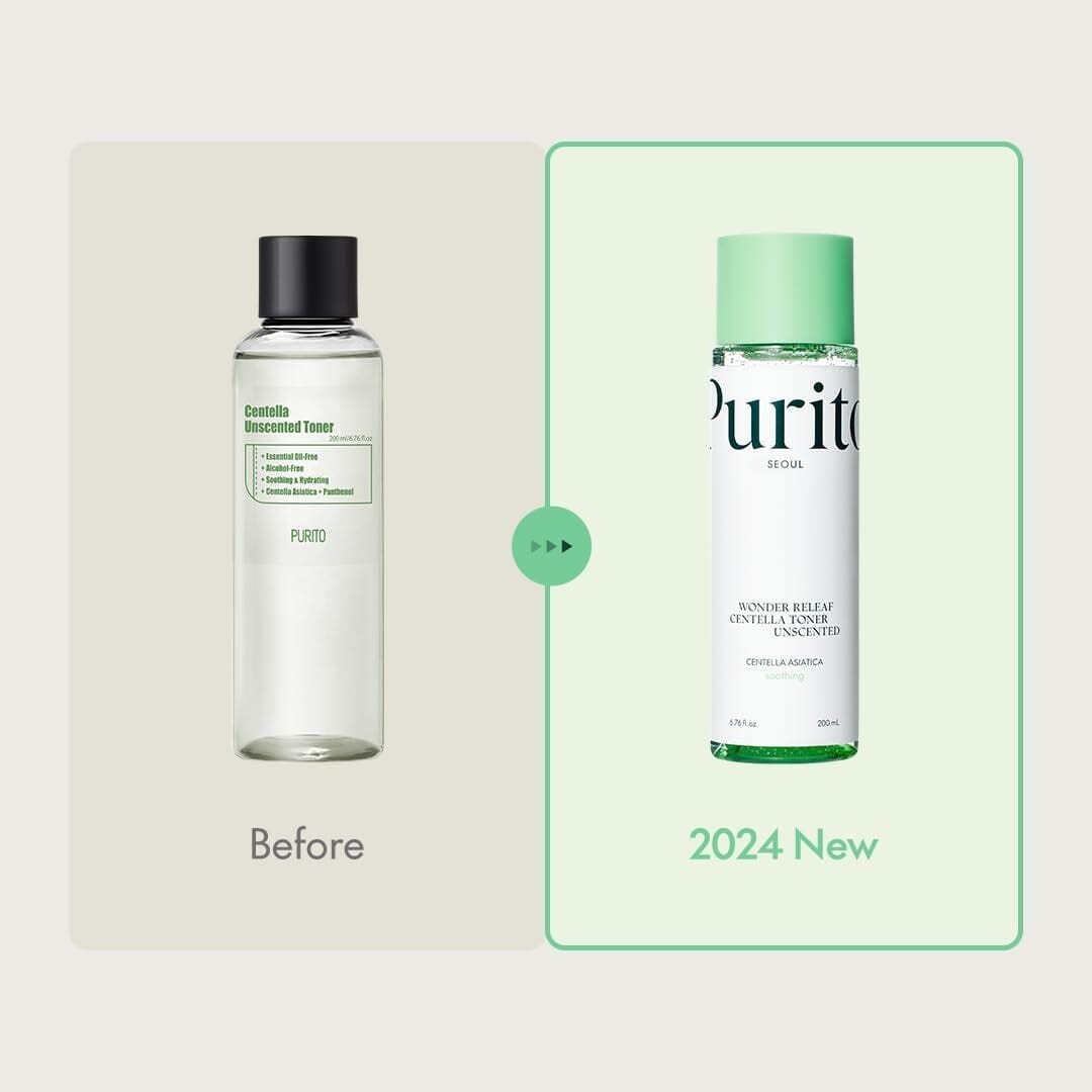 PURITO SEOUL Wonder Releaf Centella Toner Unscented 200ml - ORION XO Exclusive