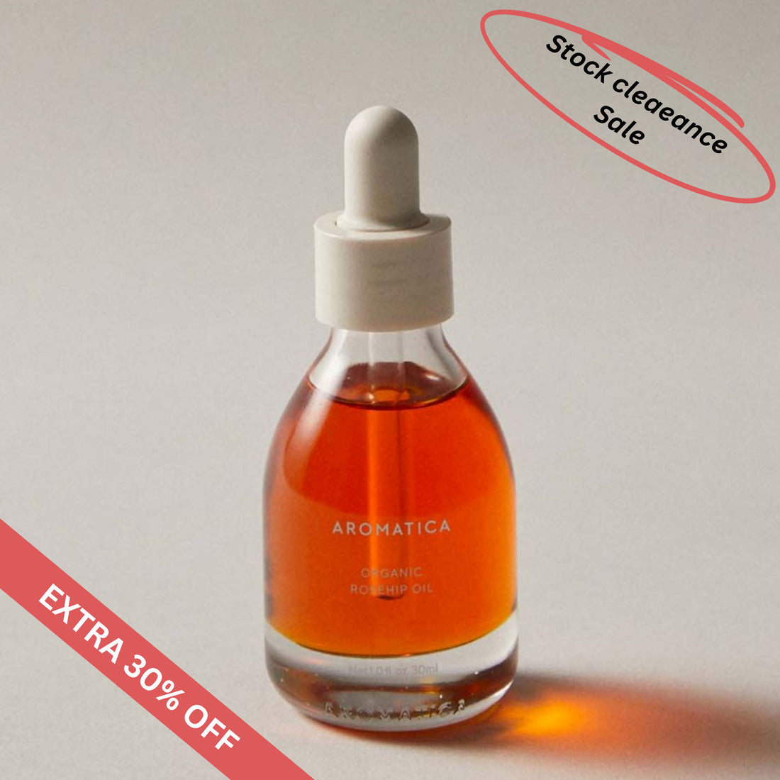 *** SALE *** AROMATICA Organic Rosehip Oil 30ml *** EXP ON 2025-08-16 *** Skin Care AROMATICA ORION XO Sri Lanka