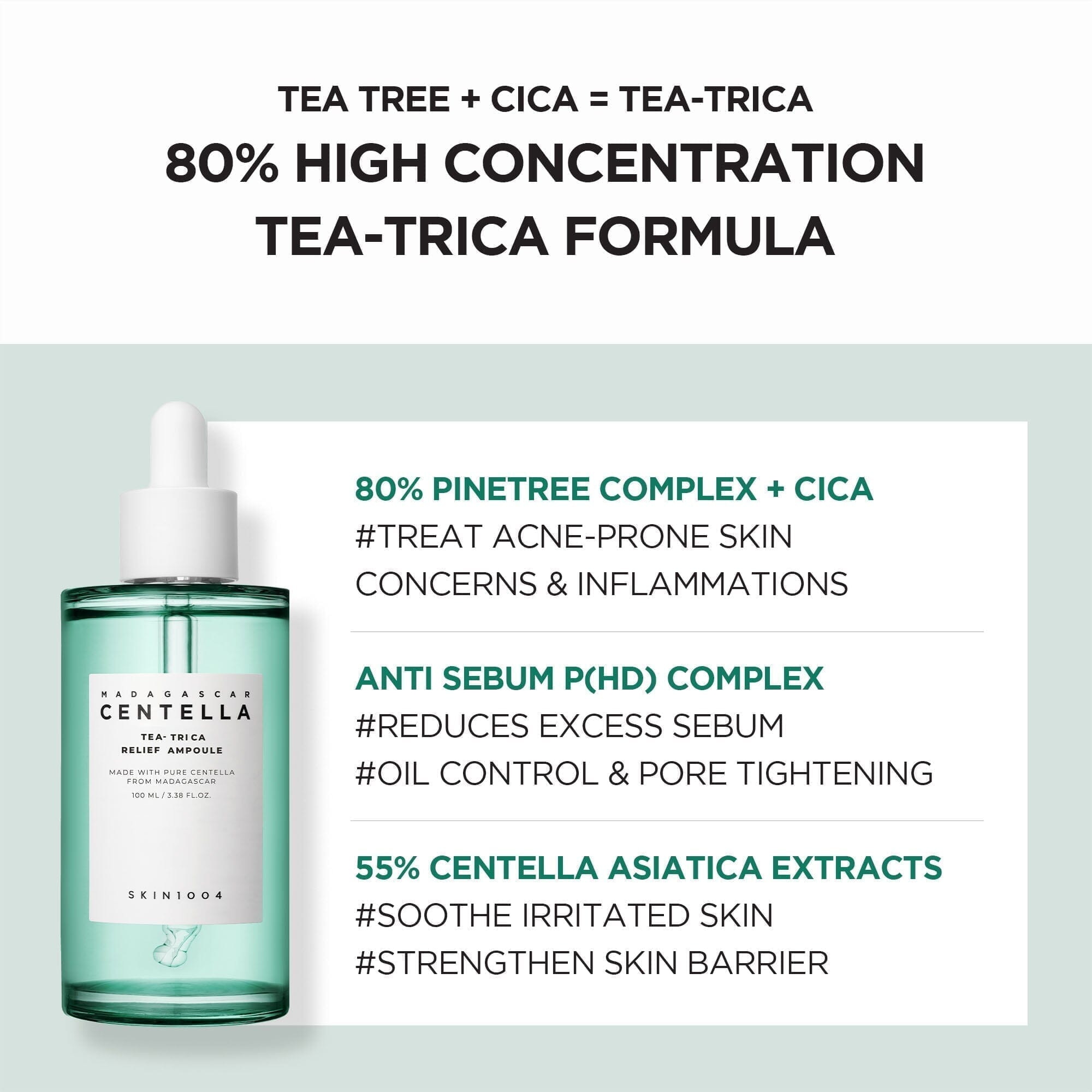 SKIN1004 Madagascar Centella Tea-Trica Acne Care Set - ORION XO Exclusive