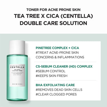 SKIN1004 Madagascar Centella Tea-Trica Purifying Toner + Relief Ampoule SKIN1004 Routines & Sets
