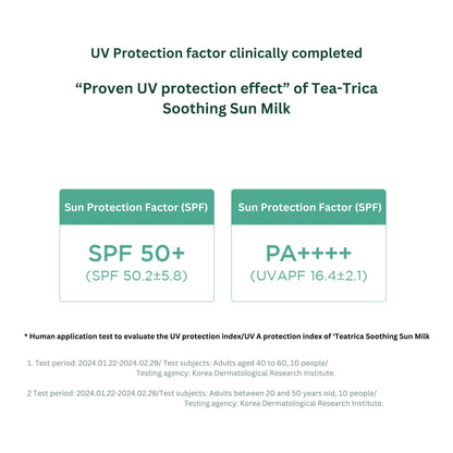 SKIN1004 Madagascar Centella Tea-Trica Soothing Sun Milk SPF50+ PA++++ 1.5ml (Pouch Sample) Skin Care SKIN1004 ORION XO Sri Lanka