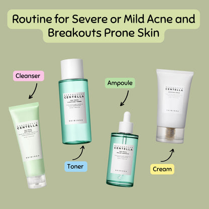 SKIN1004 Routine for Severe or Mild Acne and Breakouts Prone Skin Skin Care SKIN1004 ORION XO Sri Lanka