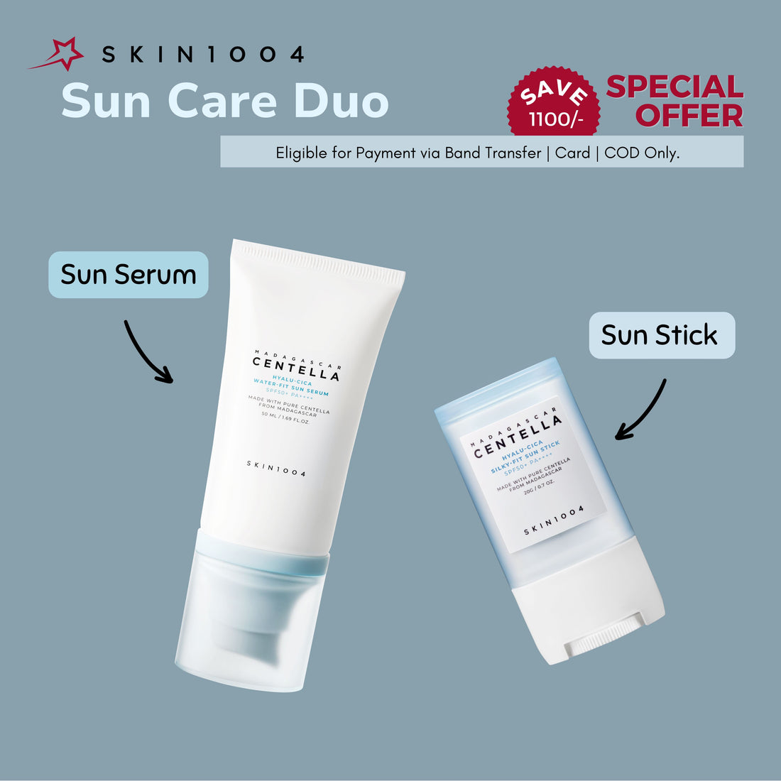 SKIN1004 Sun Care Duo Skin Care SKIN1004 ORION XO Sri Lanka