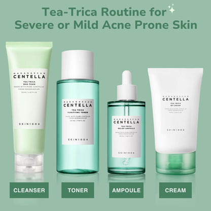 SKIN1004 Tea - Trica Routine for Severe or Mild Acne Prone Skin Skin Care SKIN1004 ORION XO Sri Lanka