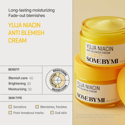 SOME BY MI Yuja Niacin Anti Blemish Cream 60g Skin Care SOME BY MI ORION XO Sri Lanka