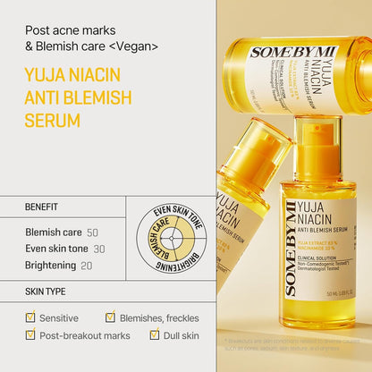 SOME BY MI Yuja Niacin Anti Blemish Serum Renewal 50ml Skin Care SOME BY MI ORION XO Sri Lanka