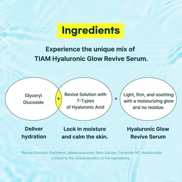 TIA'M Hyaluronic Glow Revive Serum 40ml TIAM Skin Care