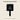 3CE Square Mini Hand Mirror Black - ORION XO Exclusive