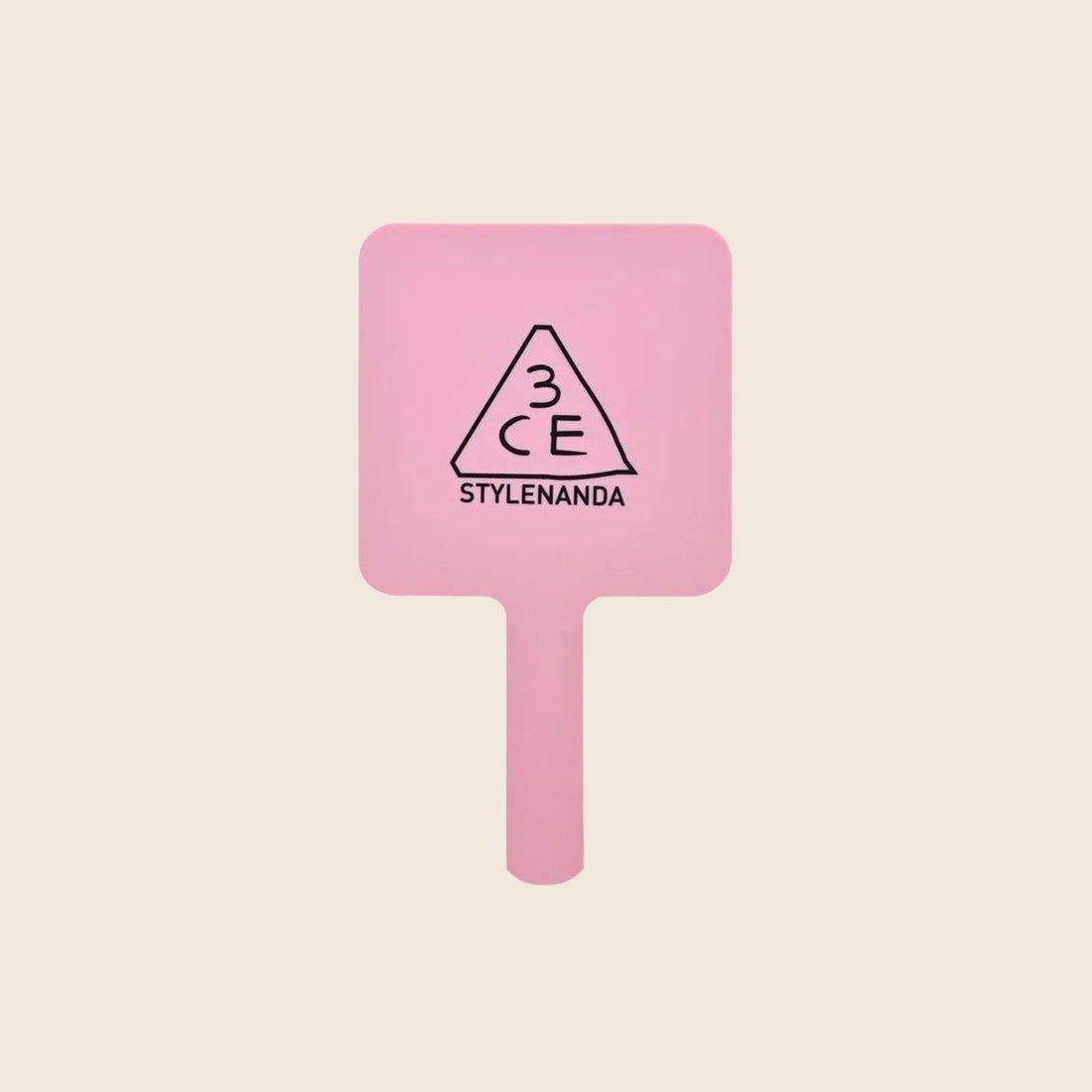 3CE Square Mini Hand Mirror Pink Rumour - ORION XO Exclusive