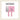 3CE Square Mini Hand Mirror Pink Rumour - ORION XO Exclusive