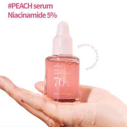 Anua Peach 70% Niacin Serum 30ml Skin Care Anua ORION XO Sri Lanka