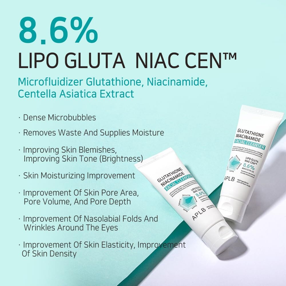 APLB Glutathione Niacinamide Facial Cleanser 80ml Body &amp; Fragrance APLB ORION XO Sri Lanka