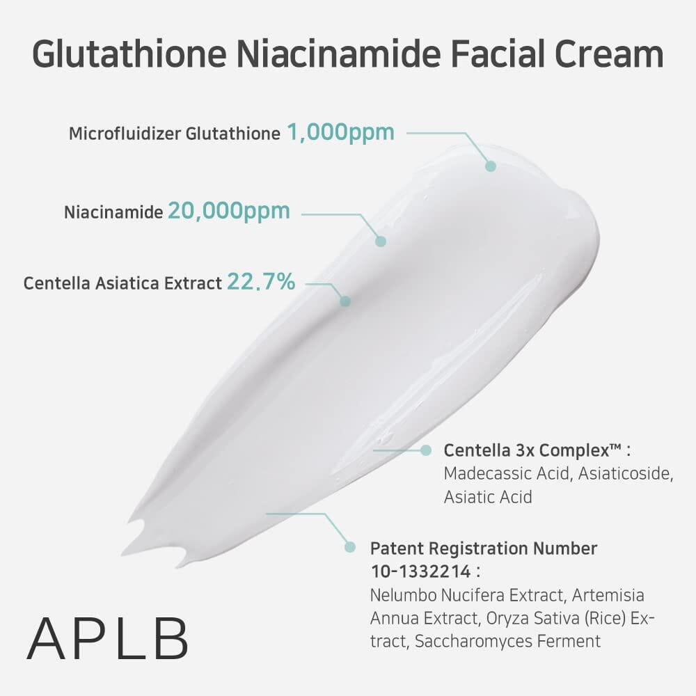 APLB Glutathione Niacinamide Facial Cream 55ml Body &amp; Fragrance APLB ORION XO Sri Lanka