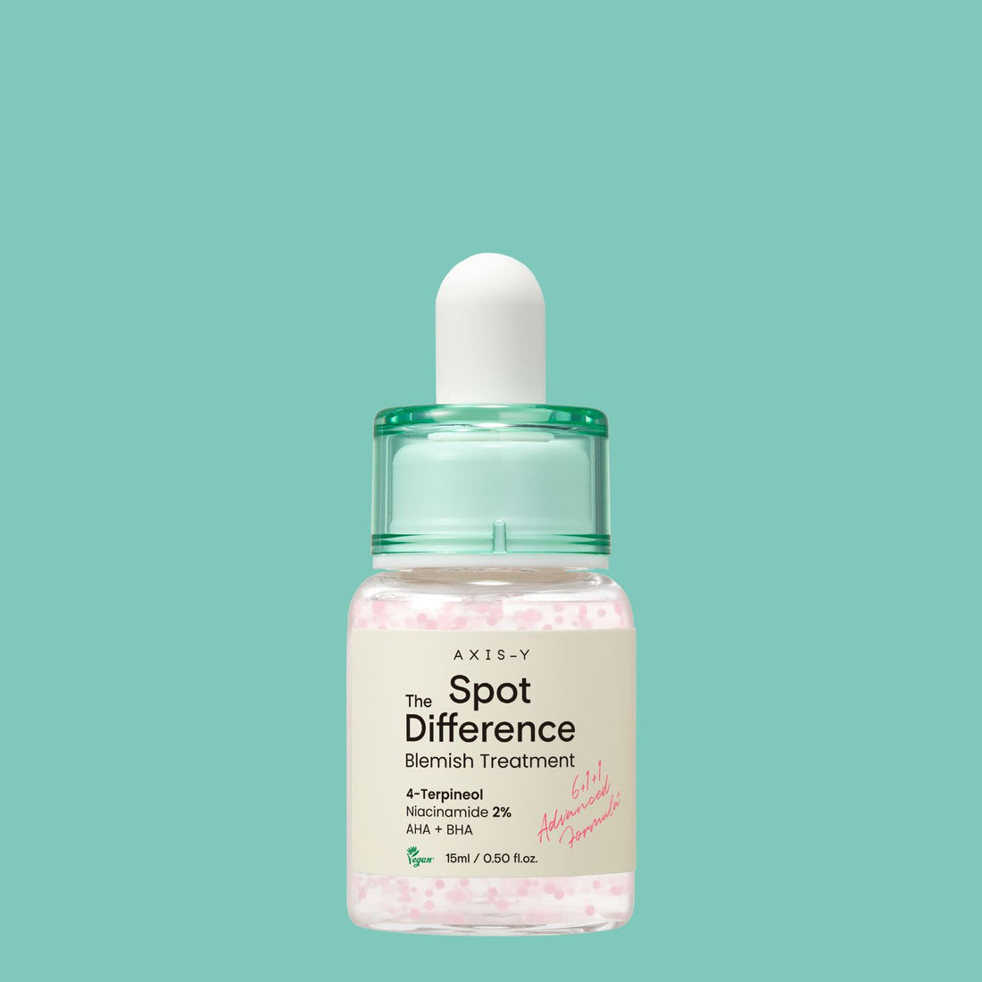 AXIS-Y Dark Spot Correcting Glow and brightening Serum 50ml and AXIS-Y Spot  The Difference Blemish Treatment 15ml | Hydrating Gentle Acne Treatment 
