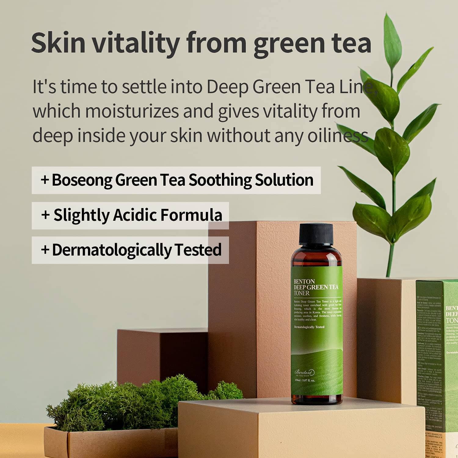 Benton Deep Green Tea Toner 150ml Skin Care Benton ORION XO Sri Lanka