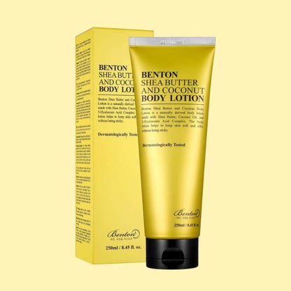 Benton Shea Butter &amp; Coconut Body Lotion 250ml Skin Care Benton ORION XO Sri Lanka