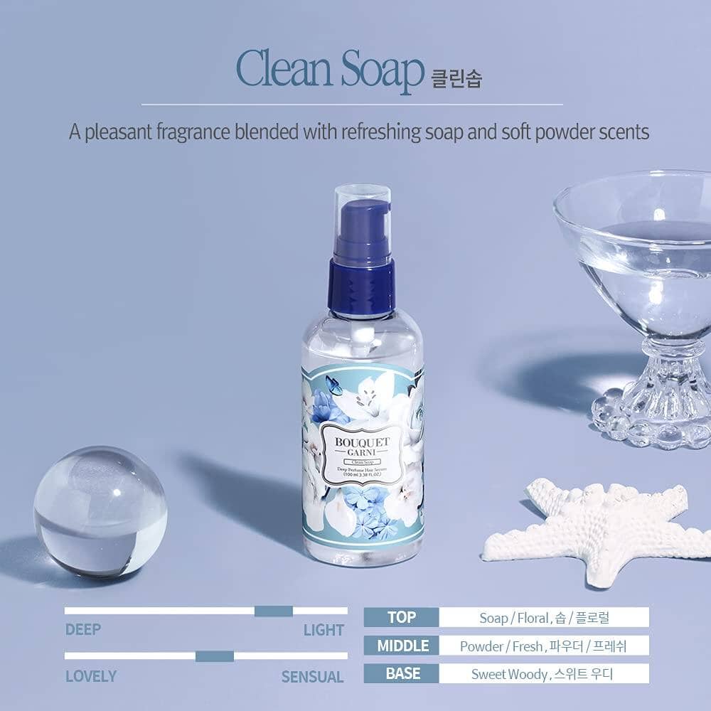 BOUQUET GARNI Deep Perfume Hair Serum - Clean Soap 100ml Hair Care BOUQUET GARNI ORION XO Sri Lanka