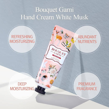 BOUQUET GARNI Fragranced Hand Cream - White Musk 50ml Skin Care BOUQUET GARNI ORION XO Sri Lanka
