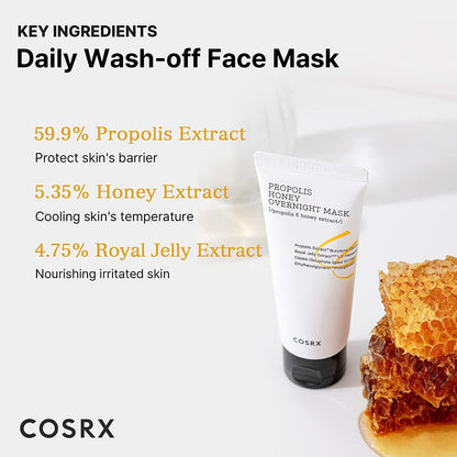 COSRX Full Fit Propolis Honey Overnight Mask 60ml Skin Care COSRX ORION XO Sri Lanka