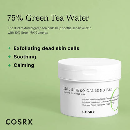 COSRX One Step Green Hero Calming Pad 70ea Skin Care COSRX ORION XO Sri Lanka