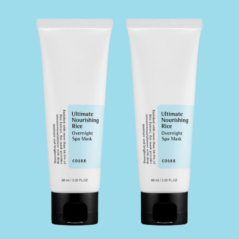 COSRX Ultimate Nourishing Rice Overnight Spa Mask 60ml ( x2 ) Duo Pack Skin Care COSRX ORION XO Sri Lanka