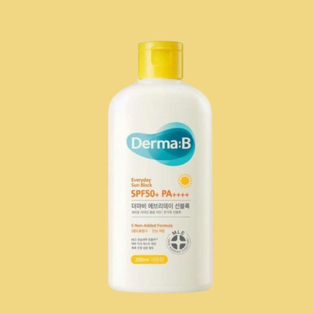 Derma: B Everyday Sun Block SPF50+ PA+++ 200ml Skin Care Derma: B ORION XO Sri Lanka
