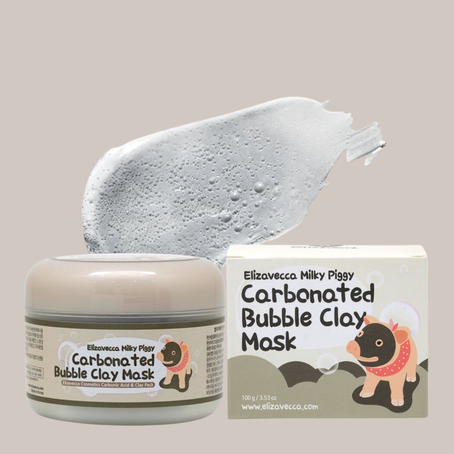 Elizavecca Milky Piggy Carbonated Bubble Clay Mask 100ml Skin Care Elizavecca ORION XO Sri Lanka
