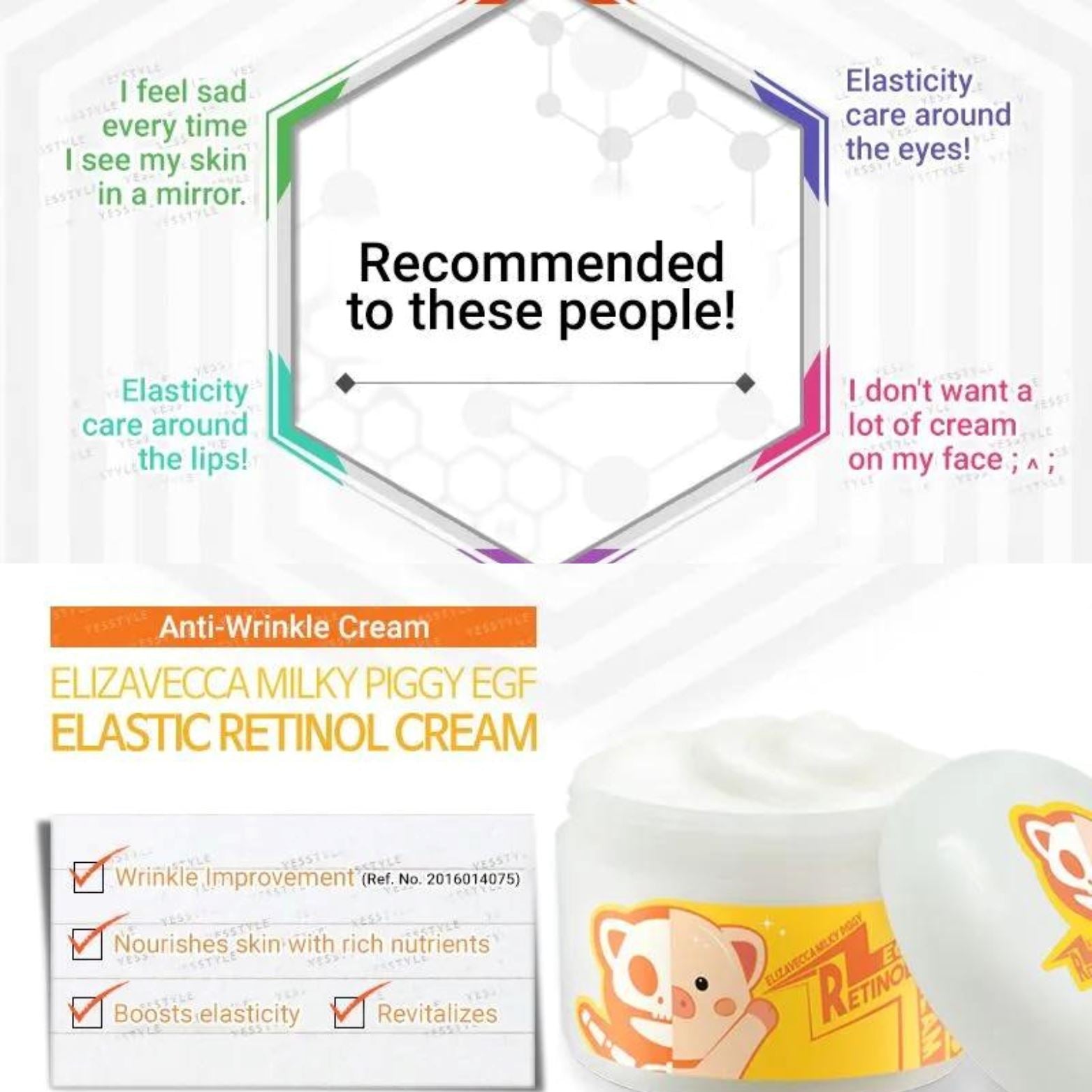 Elizavecca Milky Piggy EGF Elastic Retinol Cream 100ml | ORION XO ...