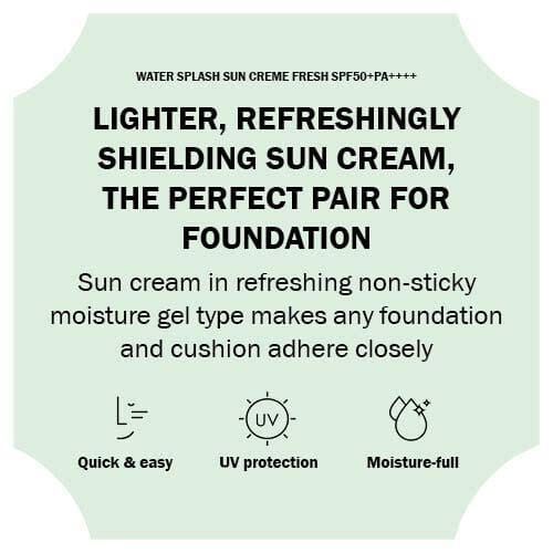 eSpoir Water Splash Sun Cream Fresh SPF50 PA+++ 80ml Skin Care eSpoir ORION XO Sri Lanka
